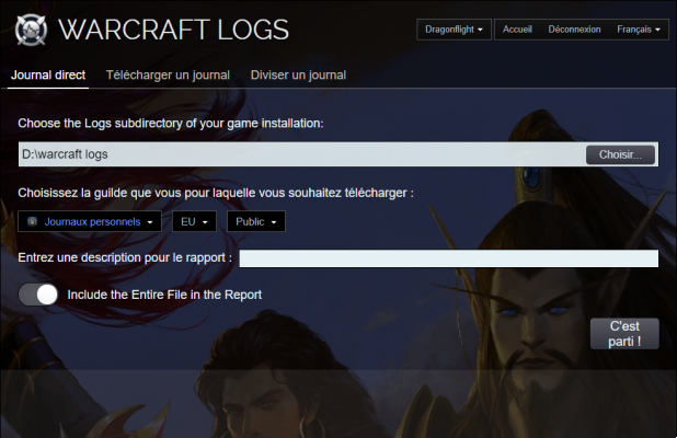 Warcraftlogs guida completa per WoW Dragonflight