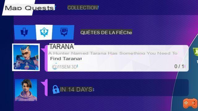 Fortnite: Buscando a Tarana, desafíos de la temporada 6