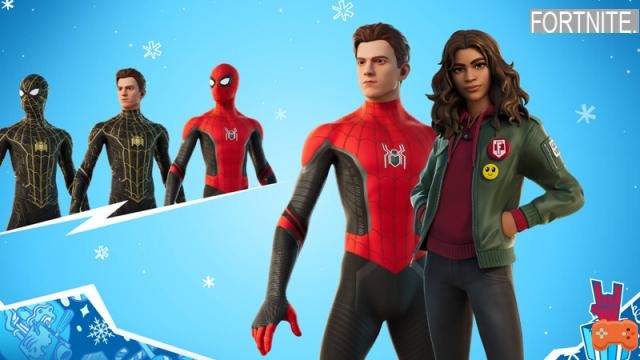 Skins Tom Holland and Zendaya of Spiderman in Fortnite, how to get them?