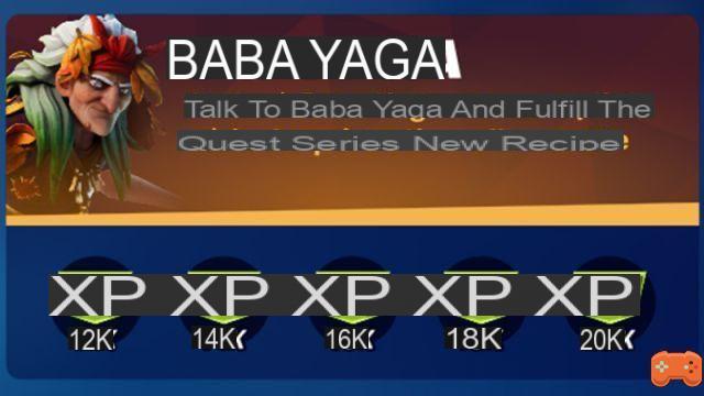 Habla con Baba Yaga y completa la serie de misiones Nueva receta en Fortnite Season 8 Challenge