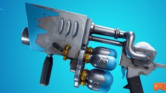 Fortnite snowball launcher, how to inflict damage for the Christmas challenge?