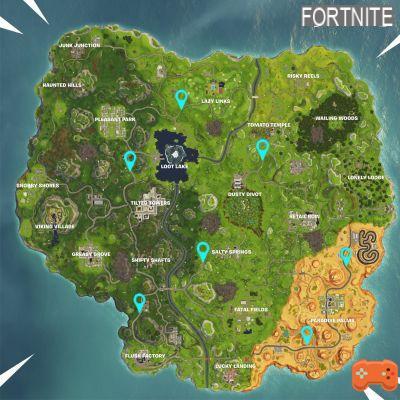 Fortnite: Reach a speed of 27 or more on several educational radars, challenge week 5