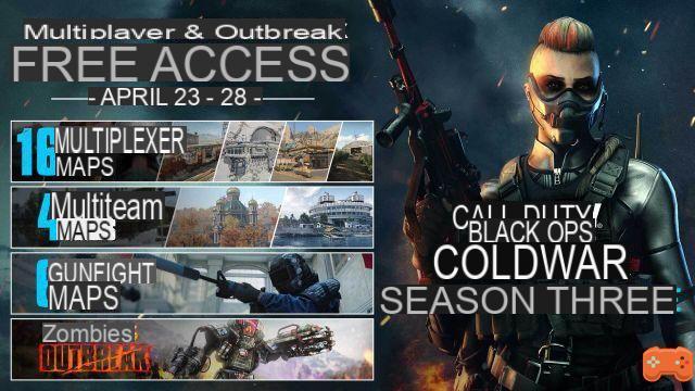 Free access Cold War, how to play for free from April 23?