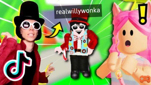 How to dress up as Willy Wonka in Adopt Me