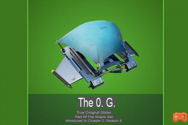 Glider Origin of Chapter 1 in Fortnite, how to get it?
