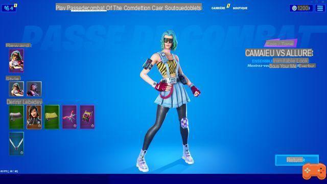 Fortnite: Spray a steel bridge with the Camaïeu outfit, challenge