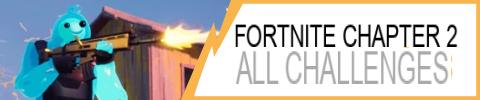Fortnite: Rocía un puente de acero con el traje Camaïeu, desafío