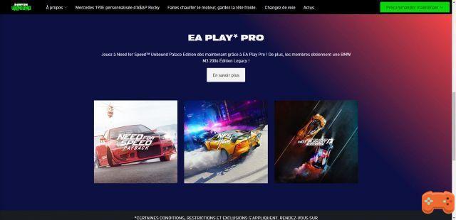 Need for Speed ​​Unbound Palace Edition, ¿où l'acheter?
