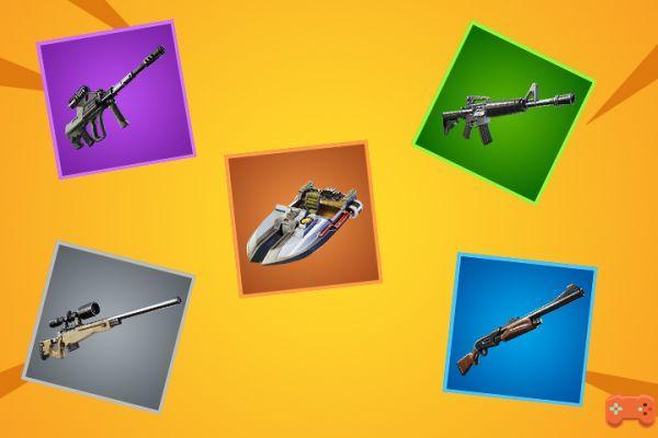 Fortnite: Typical, atypical, rare, epic or legendary weapon, Mission and challenge