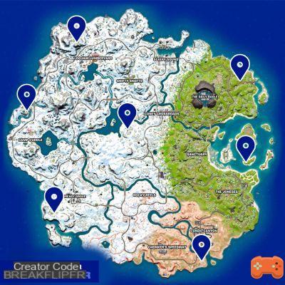 Fortnite vault, where are the vaults located?