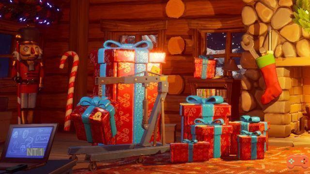Where are the small planes in Fortnite for the Christmas challenge?