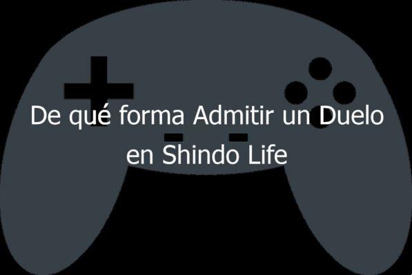 Como Admitir um Duelo no Shindo Life