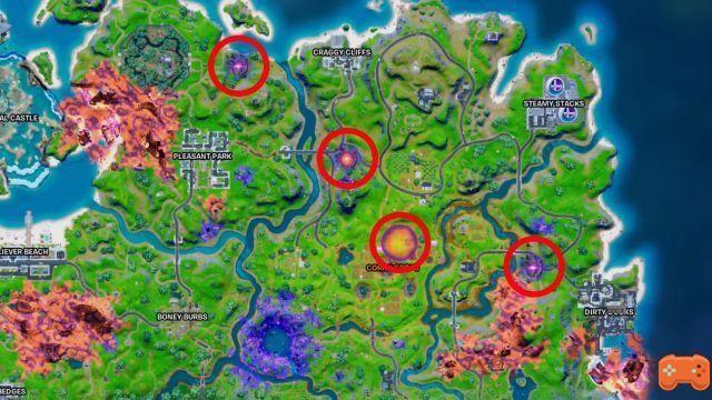 Defeat two waves of Cube Monsters in Detour anomalies in Fortnite Season 8