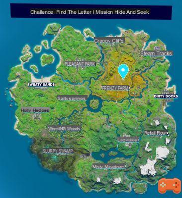 Fortnite: Find the letter I hidden in the Hide and Seek loading screen