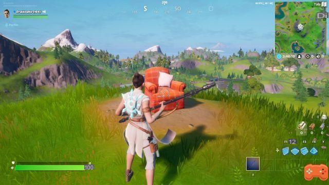 Fortnite: Visit an isolated recliner, a radio station and an outdoor cinema, Camaïeu vs Allure challenges