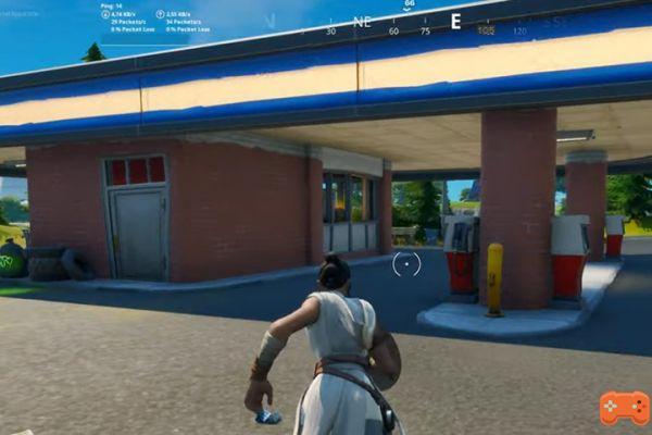 Fortnite: Gas station, where to fill up for the car?