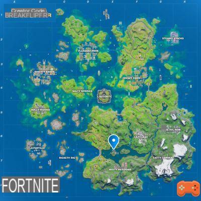 Fortnite: Complete a lap at Canoe Chaos, week 4 challenge