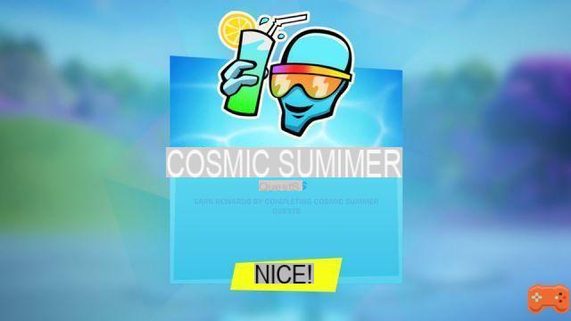Como eu jogo o Pro 100 no Fortnite para os desafios do Cosmic Summer?