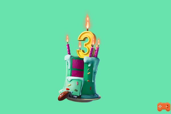 Fortnite: Get HP or shield from a birthday cake, season 4 challenge