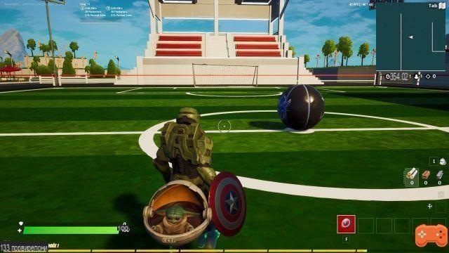 Map football in Fortnite, how to play it in Creative?