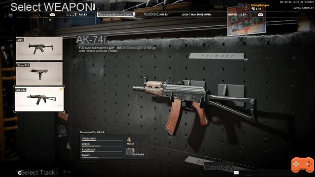 Classe AK-74u, allegati, vantaggi e jolly per Call of Duty: Black Ops Cold War e Warzone