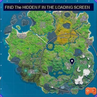 Fortnite: Find the hidden F in the New World loading screen, Challenges Chapter 2, Season 1