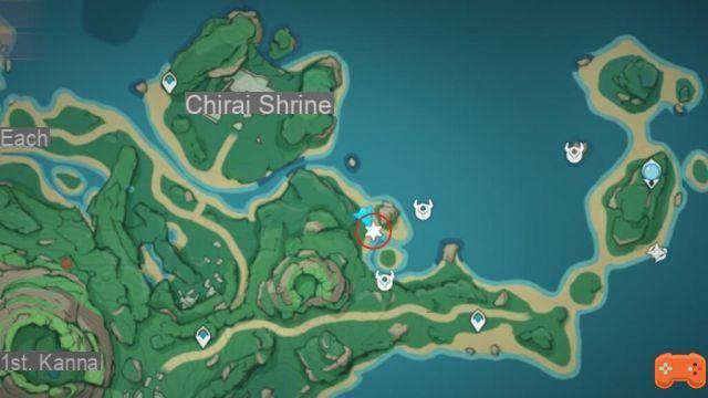 How to solve the Precious Chest Seelie puzzle south of Chirai Shrine in Genshin Impact