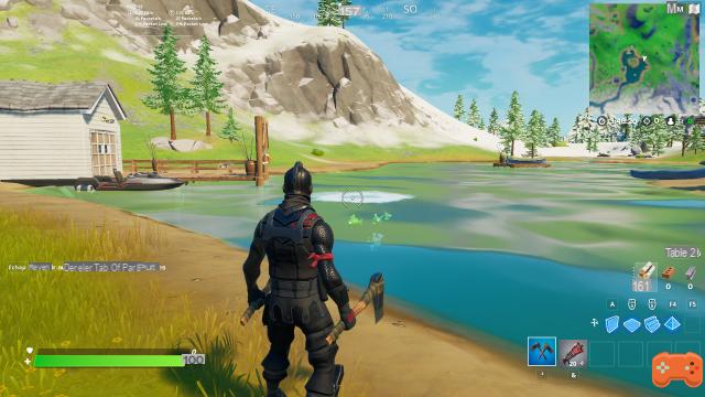 Fortnite: Blast fishing holes on Lazy Lake Island, Canoe Lake and near Steamy Stacks, challenge and quest week 6 season 5