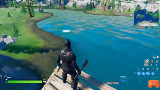 Fortnite: Exploda os buracos de pesca em Lazy Lake Island, Canoe Lake e perto de Steamy Stacks, desafio e missão semana 6 temporada 5