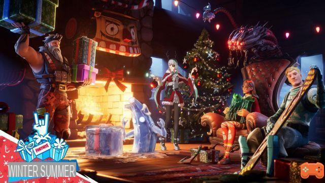 Use a Holiday Gift in Fortnite, Christmas Challenge