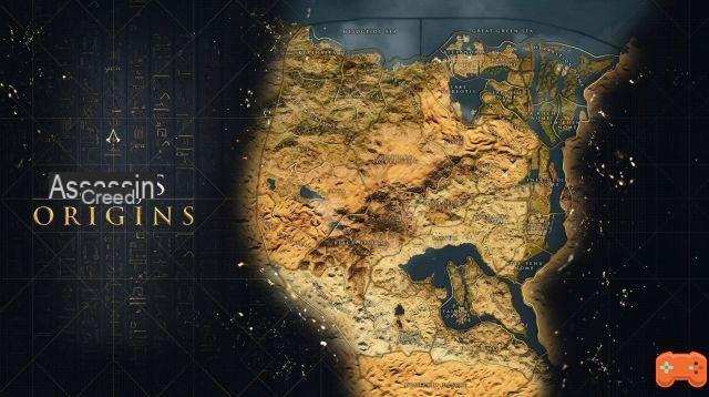 Assassin's Creed Origins: The World Map