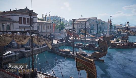 Assassin's Creed Origins: El mapa mundial