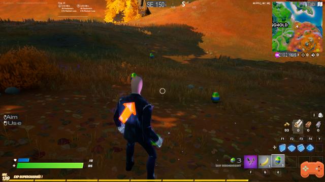 Fortnite: Collect bouncing eggs hidden all over the island, season 6 challenges