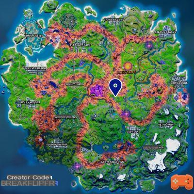 Destroy the Corrupted Cluster and all Corrupted Fragments, Dark Jonesy Season 8 Fortnite Challenge