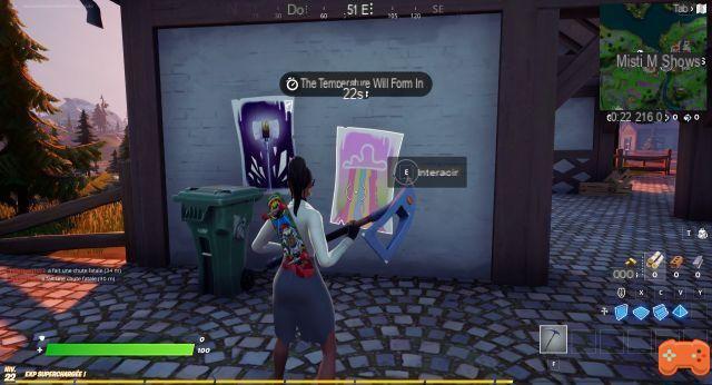 Interact with Rift Tour Posters in Fortnite Season 7 Challenge