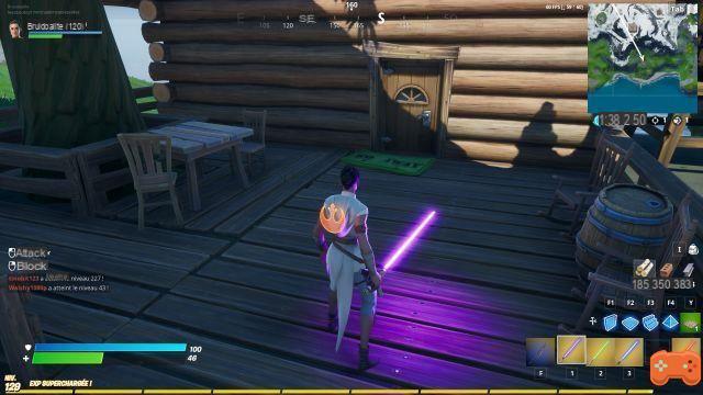 Fortnite: Lightsaber, how to get it, block and damage Stormtroopers, Star Wars challenge