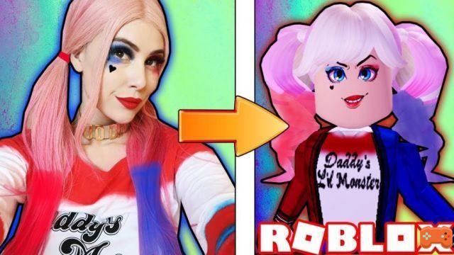How to dress up as Harley Quinn in Roblox Adopt Me