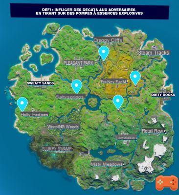 Fortnite: Explosive fuel pumps, where to find them?
