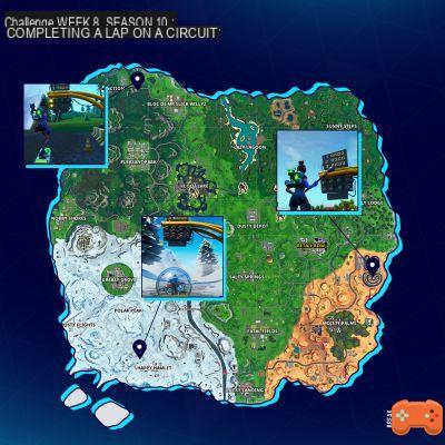 Fortnite: Complete a lap on a circuit, Storm Race challenge, guide to complete it