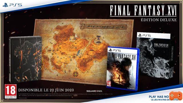 Final Fantasy XVI, como encomendar o jogo na edição de colecionador, deluxe e standard?