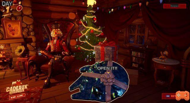Fortnite Christmas: Winterfest Chalet, socks, gifts and fireplace, presentation and discovery of the place