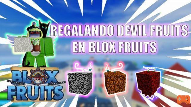 🕹Como dar uma fruta em Blox Fruits