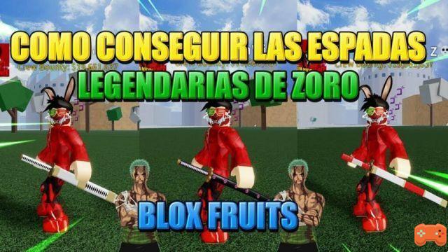 How to Glue the Swords of Zoro Blox Fruits