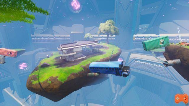 Reduced gravity zones in Fortnite, where are they?