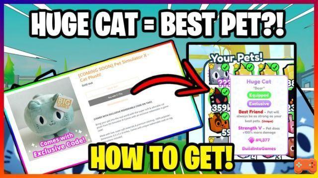 How to achieve the Big Cat in Pet Simulator X