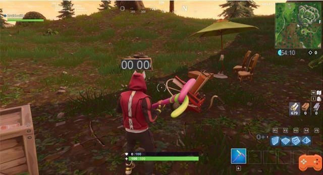 Fortnite: Get a score of 3 points on different Clay Pigeon Shooting, challenge week 8