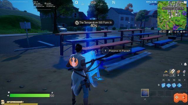 Placing Welcome Signs at Pleasant Park and Lazy Lake in Fortnite Season 7 Challenge