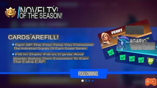 Habla con Penny y completa la serie de misiones Building Passion en Fortnite Season 8 Challenge