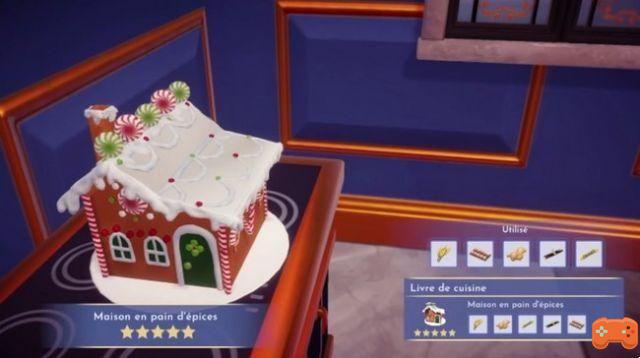 Disney Dreamlight Valley Gingerbread House, how to make it?