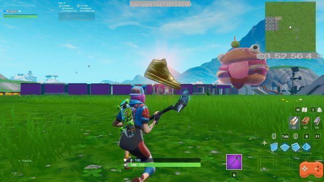Fortnite: Collect 50 Shoes in Creative Mode, Gracile Style Challenge